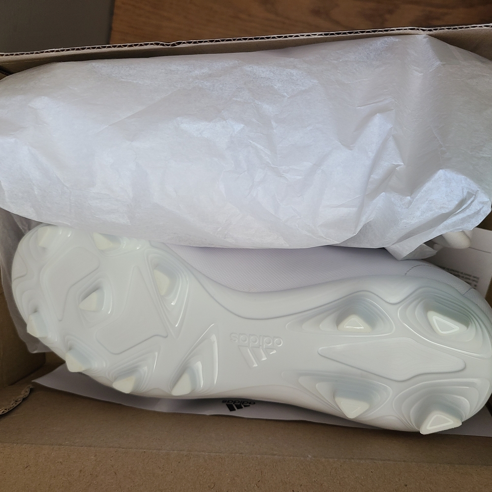 Adidas Predator White Soccer Cleats